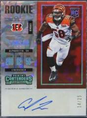 Carl Lawson [Autograph Cracked Ice] #134 Football Cards 2017 Panini Contenders Prices
