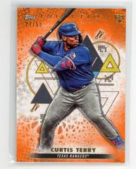 Curtis Terry [Orange] #47 Baseball Cards 2022 Topps Inception Prices