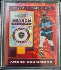 Andre Drummond [Red Wave] #27 Basketball Cards 2019 Panini Contenders Optic Prices