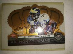 Anthony Thomas [Autograph] #145 Football Cards 2001 Pacific Crown Royale Prices