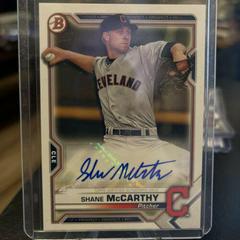 Shane McCarthy #PAPR-SM Baseball Cards 2021 Bowman Paper Prospects Autographs Prices