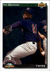 Pat Mahomes Diamond Debuts [Gold Hologram] #776 Baseball Cards 1992 Upper Deck Prices