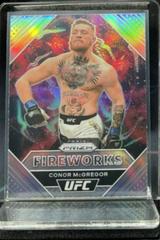 Conor McGregor [Silver] #1 Ufc Cards 2021 Panini Prizm UFC Fireworks Prices