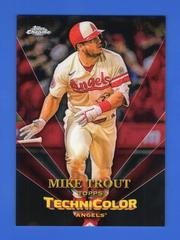 Mike Trout [Red] #TT-1 Baseball Cards 2023 Topps Chrome in Technicolor Prices