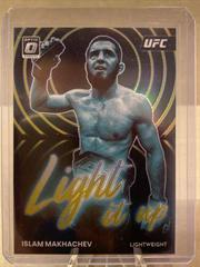 Islam Makhachev [Gold] #7 Ufc Cards 2023 Panini Donruss Optic UFC Light It Up Prices