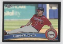Chipper Jones [Black Refractor] #2 Baseball Cards 2011 Topps Chrome Prices