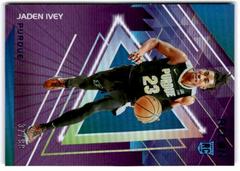 Jaden Ivey [Blue] Basketball Cards 2022 Panini Chronicles Draft Picks Recon Prices