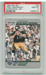 Terry Bradshaw Football Cards 1990 Pro Set Super Bowl 160 Prices
