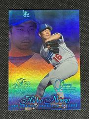Hideo Nomo [Row 1] #16 Baseball Cards 1997 Flair Showcase Legacy Collection Prices