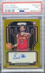 Evan Mobley [Gold Prizm] #RS-EVM Basketball Cards 2021 Panini Prizm Rookie Signatures Prices