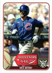 Kris Bryant #SO-8 Baseball Cards 2021 Topps Big League Souvenirs Prices