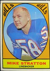 Mike Stratton #29 Football Cards 1967 Topps Prices