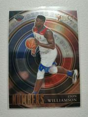 Zion Williamson Basketball Cards 2020 Panini Select Numbers Prices