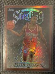 Allen Iverson [Refractor] Basketball Cards 1996 Finest Prices