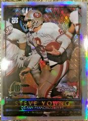 Steve Young [Refractor] #130 Football Cards 1996 Topps Chrome Prices