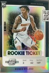 Bones Hyland [Silver] #9 Basketball Cards 2021 Panini Contenders Optic Rookies Prices