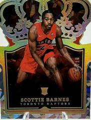 Scottie Barnes [Crystal Gold] Basketball Cards 2021 Panini Crown Royale Prices