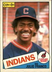 Julio Franco #237 Baseball Cards 1985 O Pee Chee Prices