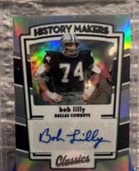 Bob Lilly Football Cards 2022 Panini Classics History Makers Autographs Prices