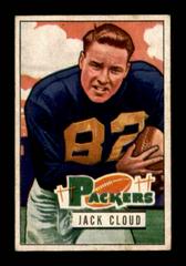 Jack Cloud Football Cards 1951 Bowman Prices