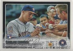 Carlos Correa [Black] #US251 Baseball Cards 2015 Topps Update Prices