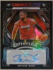 Dwyane Wade Basketball Cards 2021 Panini Obsidian Galaxy Autographs Prices