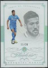 Ezequiel Garay [Ruby] Soccer Cards 2016 Panini Flawless Prices