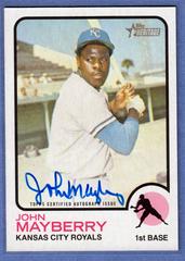 John Mayberry #ROA-JM Baseball Cards 2022 Topps Heritage Real One Autographs Prices