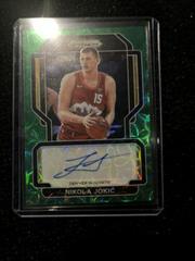 Nikola Jokic [Choice Green Prizm] #SG-NJK Basketball Cards 2021 Panini Prizm Signatures Prices