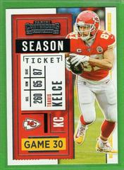 Travis Kelce #4 Football Cards 2020 Panini Contenders Prices