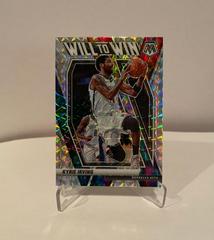 Kyrie Irving [Mosaic] Basketball Cards 2020 Panini Mosaic Will to Win Prices