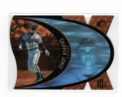 Chipper Jones [Bronze] Baseball Cards 1997 Spx Prices