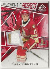 Riley Kidney [Red Jersey] #6 Hockey Cards 2021 SP Game Used CHL Prices