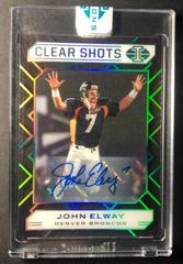 John Elway [Signature] Football Cards 2020 Panini Illusions Clear Shots Prices