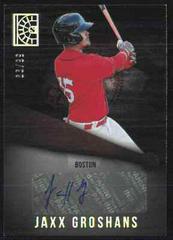 Jaxx Groshans [Silver] Baseball Cards 2022 Panini Capstone Autographs Prices