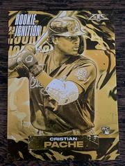 Christian Pache #RI-6 Baseball Cards 2021 Topps Fire Rookie Ignition Prices