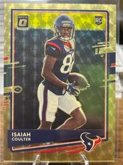 Isaiah Coulter [Gold Vinyl] #132 Football Cards 2020 Panini Donruss Optic Prices
