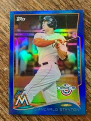 Giancarlo Stanton [Blue] Baseball Cards 2014 Topps Opening Day Prices
