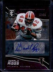 Gerald Riggs [Purple] #TCS-GRI Football Cards 2021 Panini Chronicles Totally Certified Signatures Prices