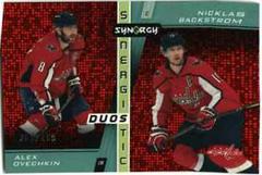 Alex Ovechkin, Nicklas Backstrom #SD-1 Hockey Cards 2021 Upper Deck Synergy Synergistic Duos Stars Prices