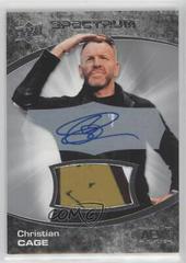 Christian Cage [Autograph Memorabilia] Wrestling Cards 2021 Upper Deck AEW Spectrum Prices