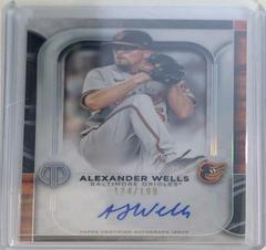 Alexander Wells #TA-AWE Baseball Cards 2022 Topps Tribute Autographs Prices