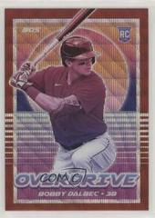 Bobby Dalbec [Ruby Wave] #9 Baseball Cards 2021 Panini Chronicles Overdrive Prices