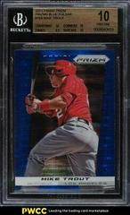 Mike Trout [Blue Pulsar] Baseball Cards 2013 Panini Prizm Prices
