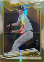 Adam Mazur [Prime Numbers Gold Die Cut] #53 Baseball Cards 2022 Panini Elite Extra Edition Prices