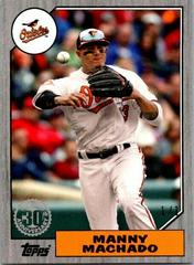 Manny Machado Baseball Cards 2017 Topps Update 1987 Prices