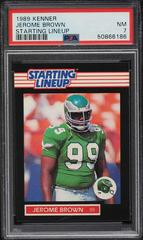 Jerome Brown Football Cards 1989 Kenner Starting Lineup Prices