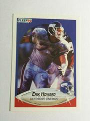 Erik Howard #68 Football Cards 1990 Fleer Prices