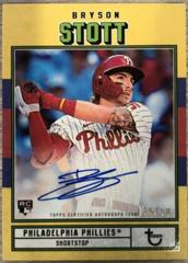Bryson Stott [Gold] #AC-BS Baseball Cards 2022 Topps Brooklyn Collection Autographs Prices