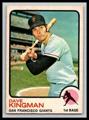 Dave Kingman #23 Baseball Cards 1973 O Pee Chee Prices